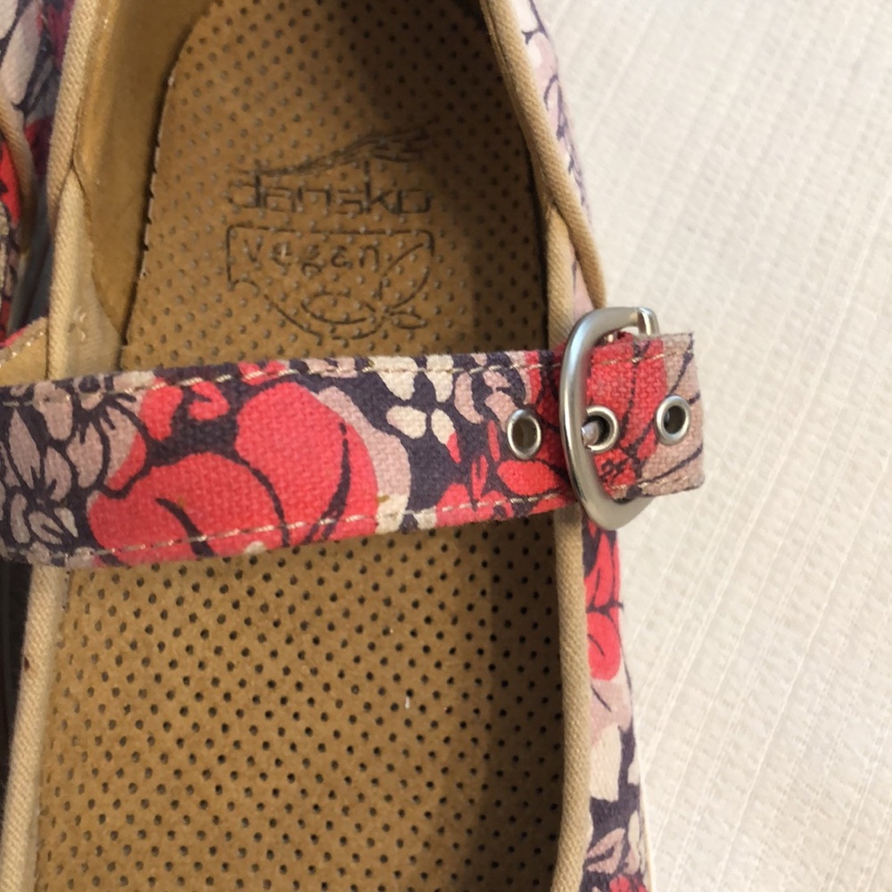 Dansko Valerie Floral canvas Mary Jane clogs - Picture 3 of 8
